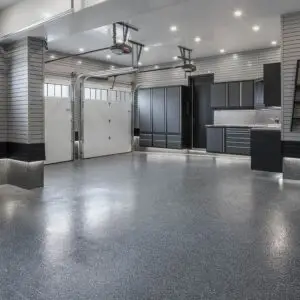 Grey Aluminium Epoxy Garage