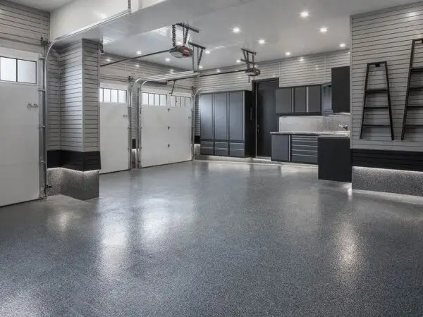 Grey Aluminium Epoxy Garage